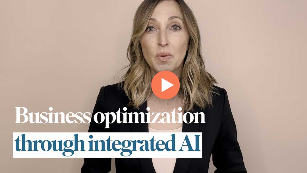 Business optimization through integrated AI