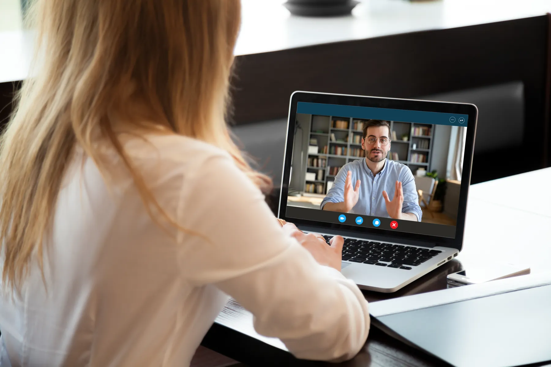 A client conducts an interview with an engineer TSG has vetted.