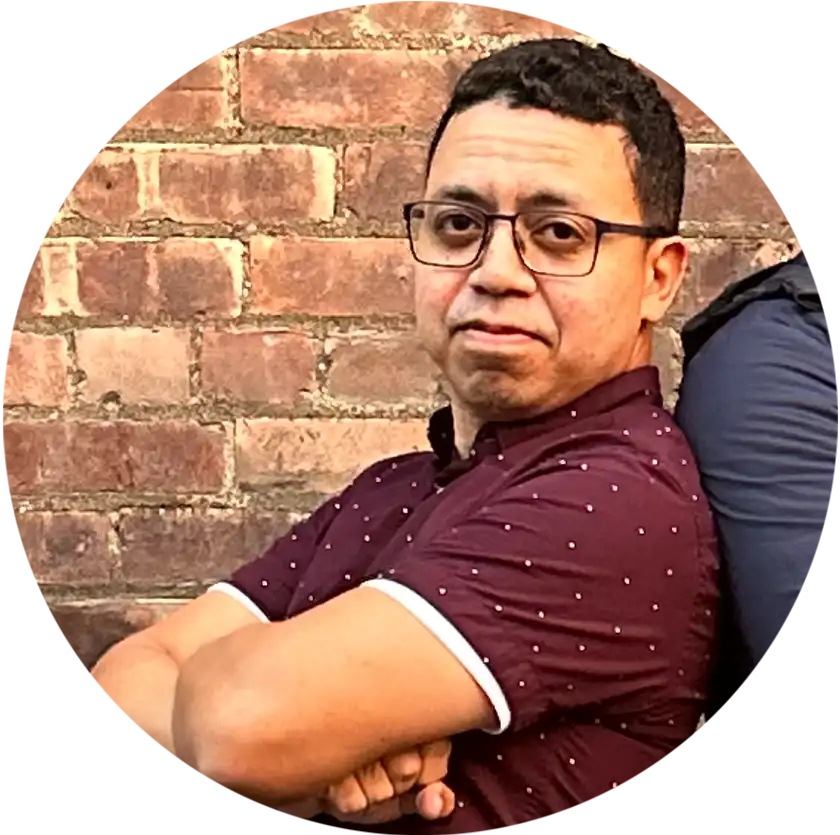 Anthony Alicea goofy headshot