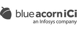 Blue Acorn iCi, an Infosys company logo
